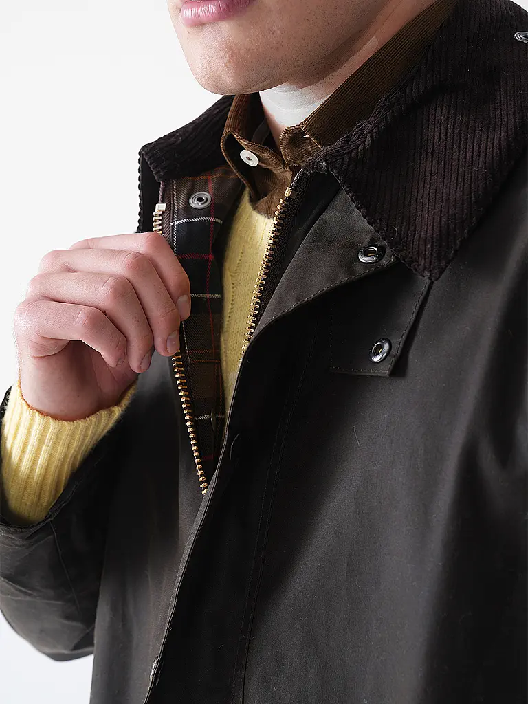 BARBOUR | Fieldjacket BEAUFORT WAX | olive