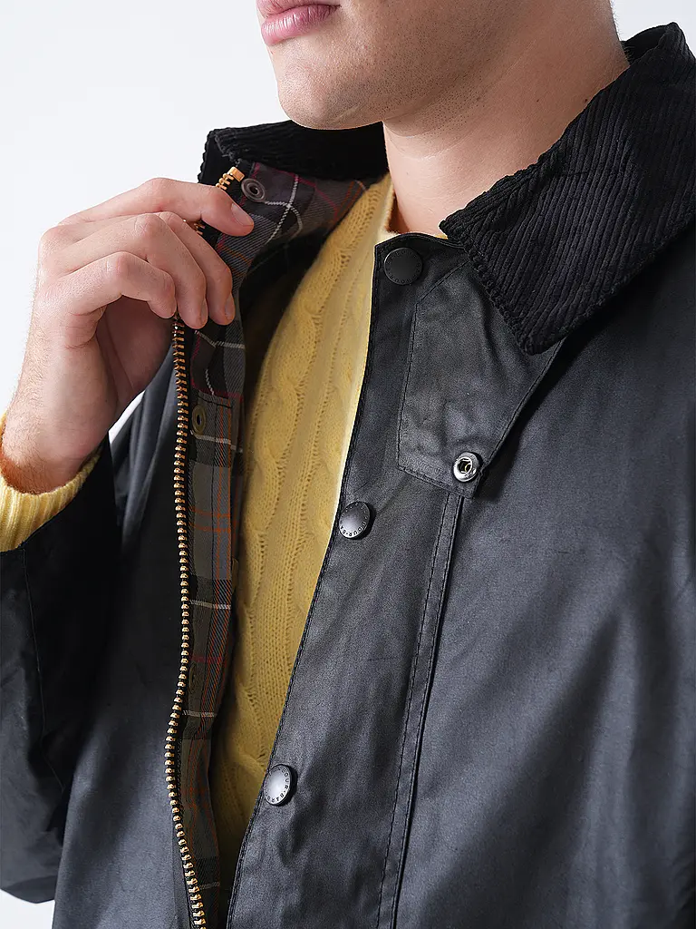 BARBOUR | Fieldjacket BEAUFORT WAX | schwarz