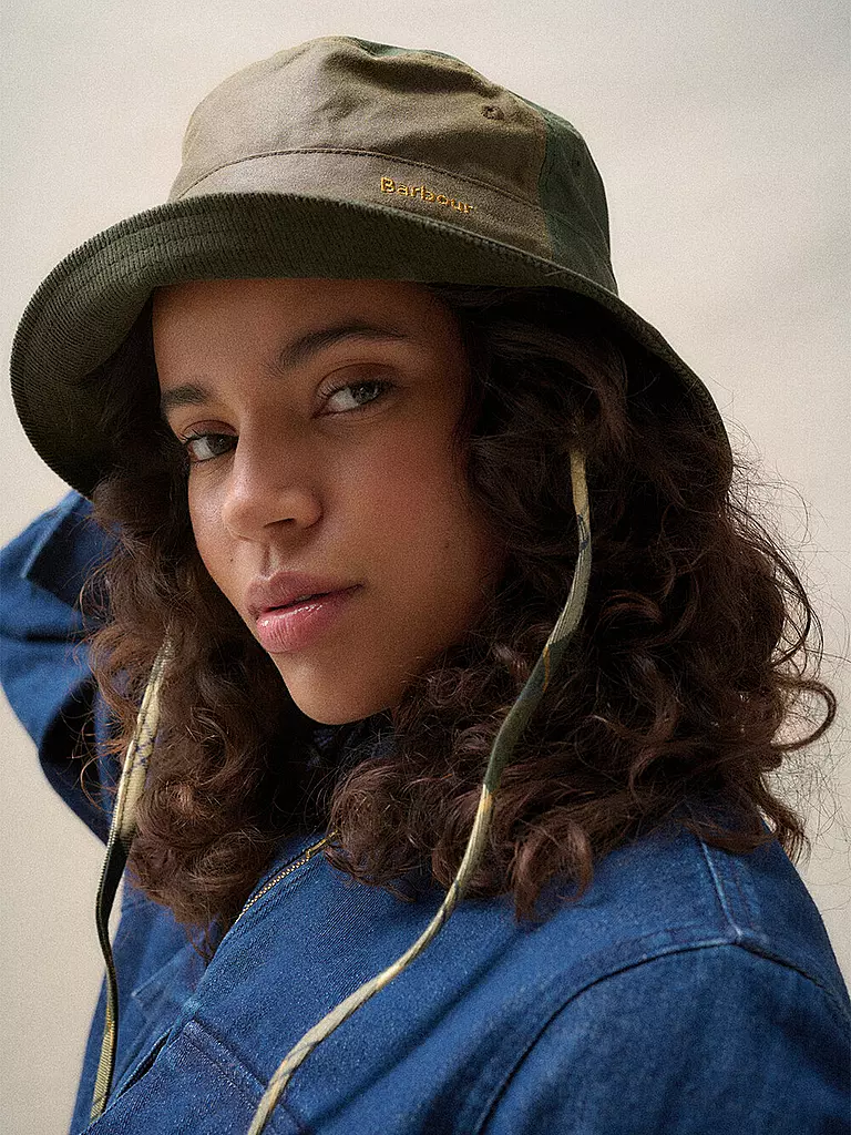 BARBOUR | Fischerhut - Bucket Hat BRACKLEY  | olive