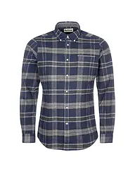 BARBOUR | Flanellhemd Slim Fit  | Blau