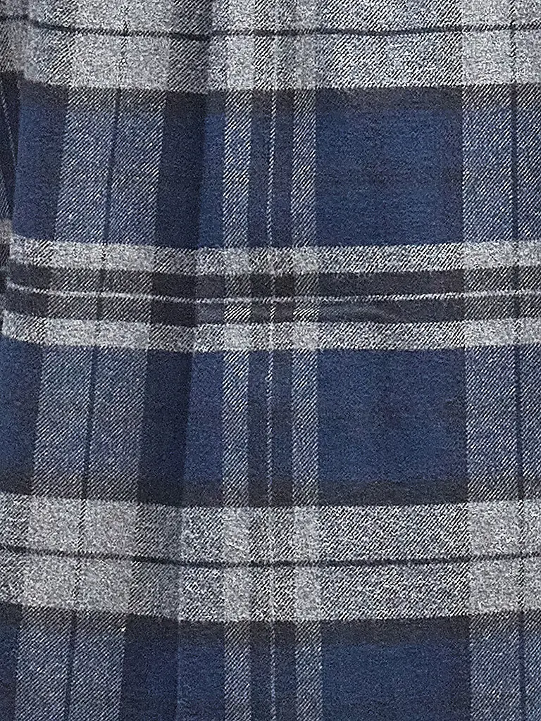 BARBOUR | Flanellhemd Slim Fit  | Blau
