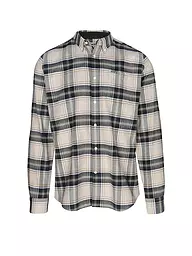 BARBOUR | Flanellhemd Slim Fit BEDSOM | beige