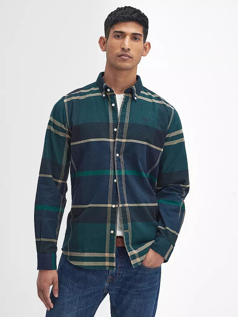 BARBOUR | Flanellhemd | dunkelblau