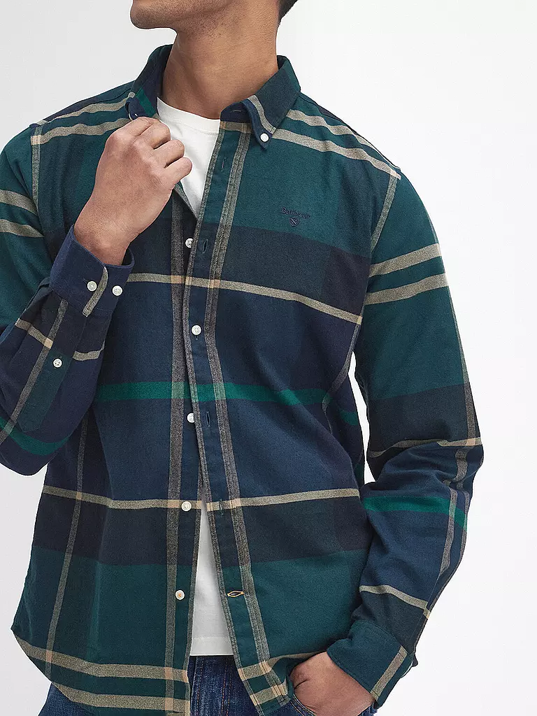 BARBOUR | Flanellhemd | dunkelblau