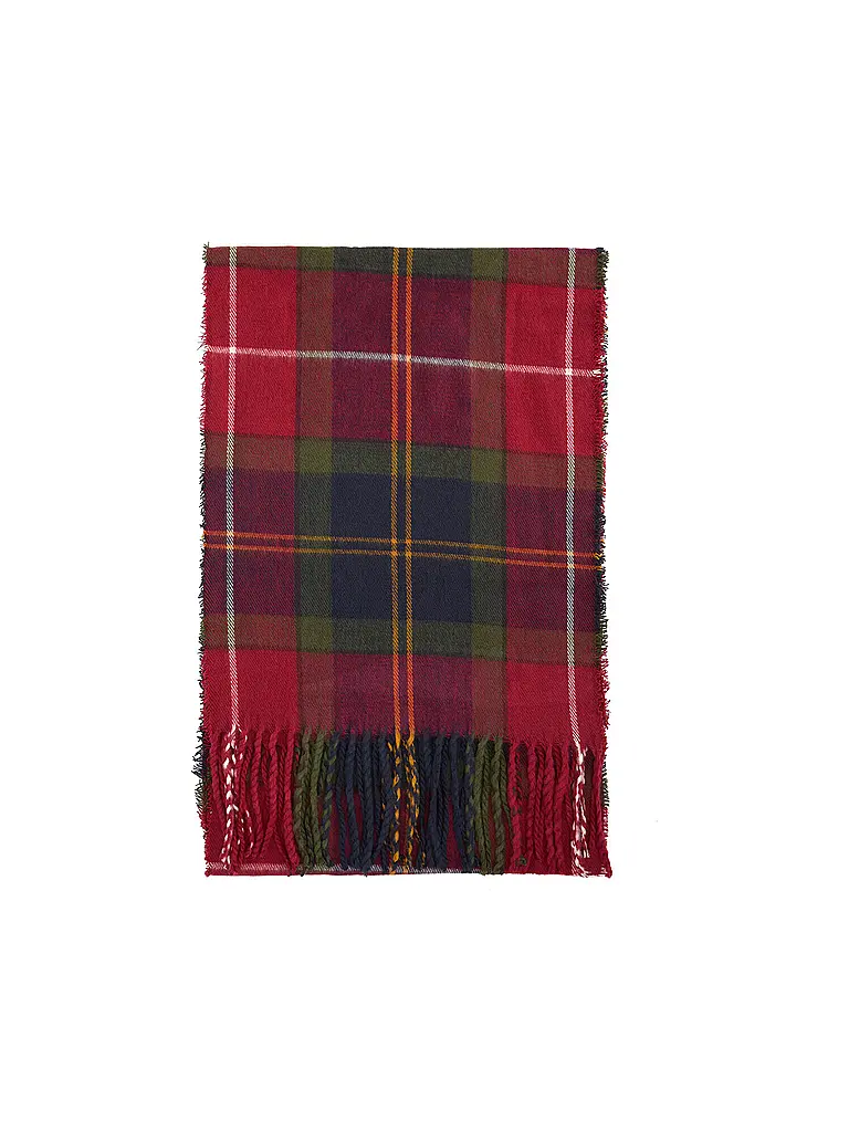 BARBOUR | Geschenkset 2-teilig Schal und Mütze SWINTON CHRISTMAS | 