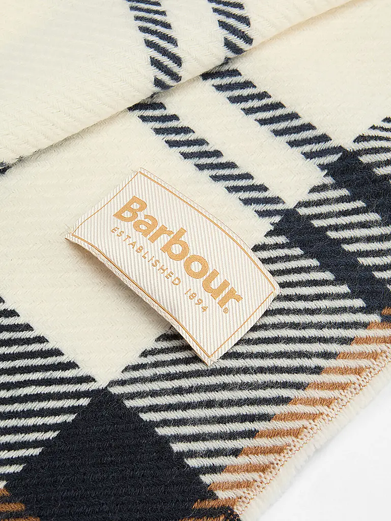 BARBOUR | Geschenkset Beanie und Schal PENDLE | beige