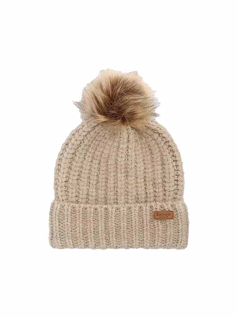 BARBOUR | Geschenkset Beanie und Schal SALTBURN | rosa