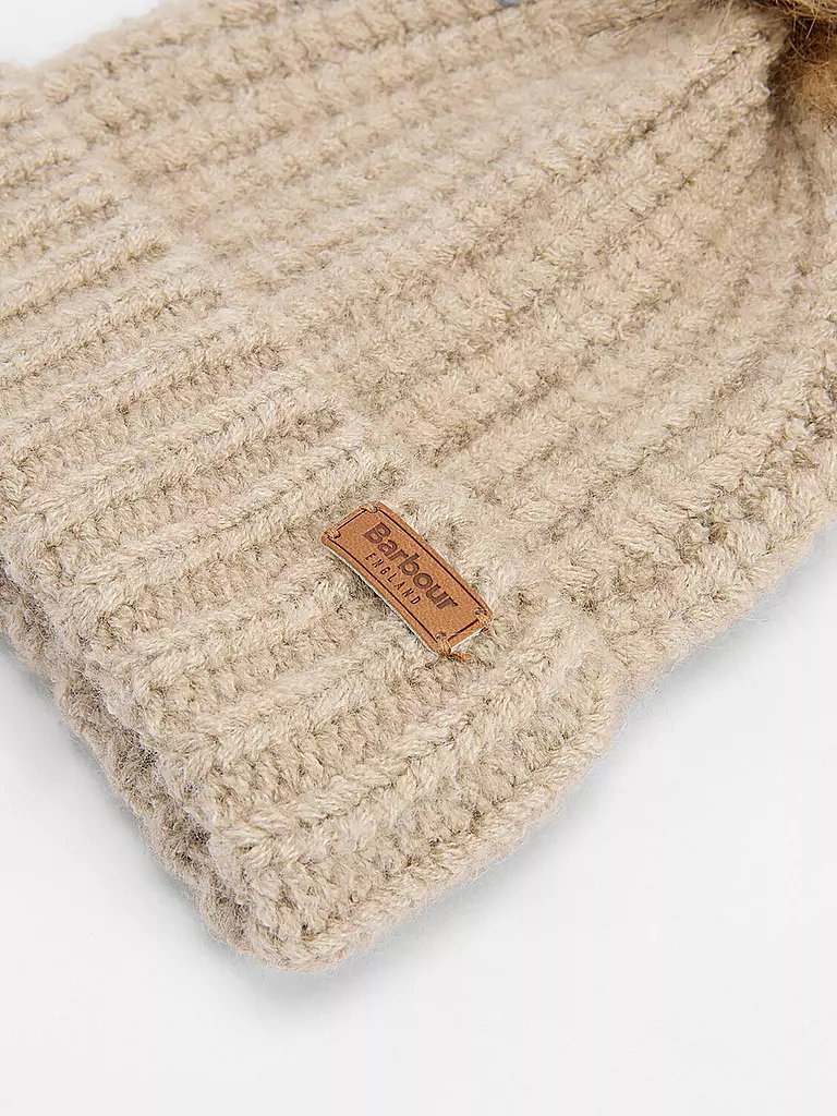 BARBOUR | Geschenkset Beanie und Schal SALTBURN | rosa