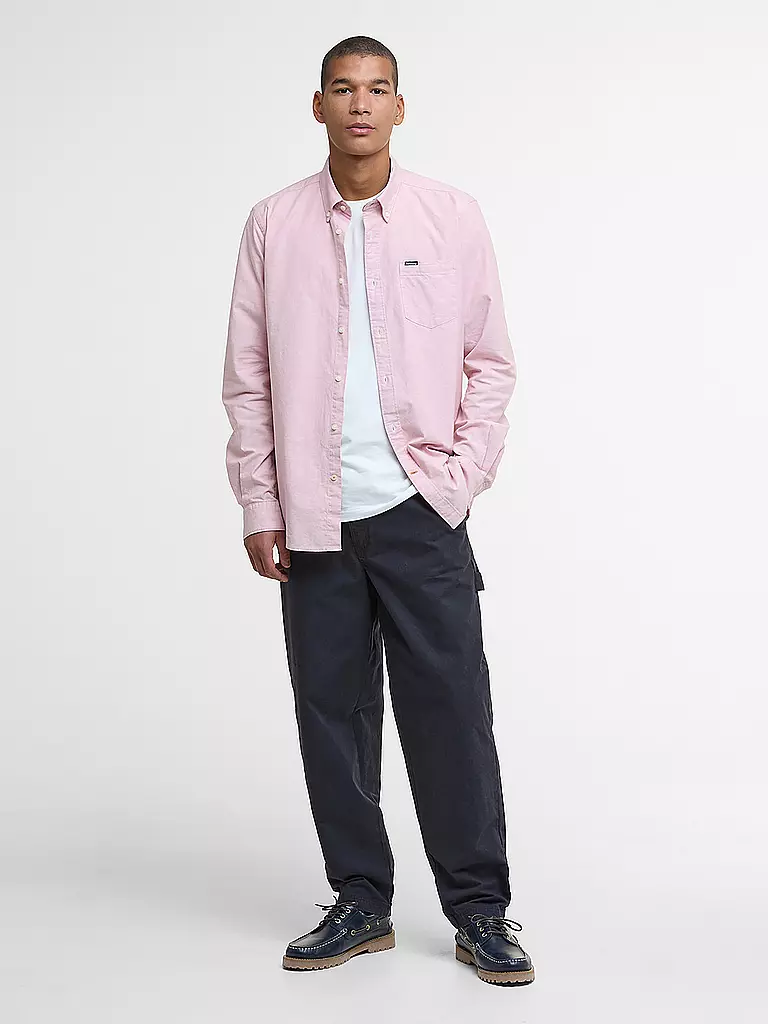 BARBOUR | Hemd Slim Fit BUCKLEY Tailored Fit | rosa