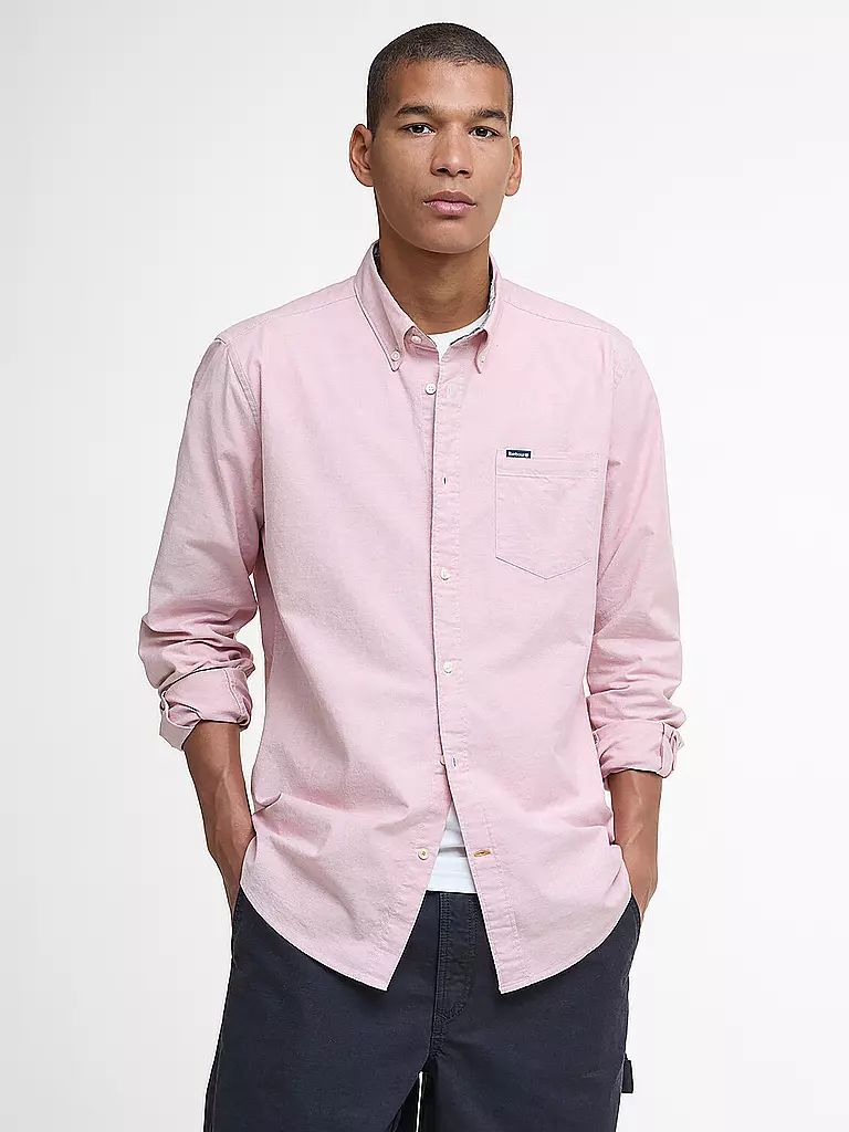 BARBOUR | Hemd Slim Fit BUCKLEY Tailored Fit | rosa