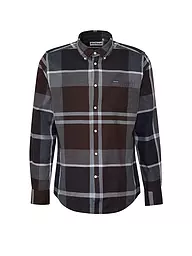 BARBOUR | Hemd Slim Fit DUNOON | braun