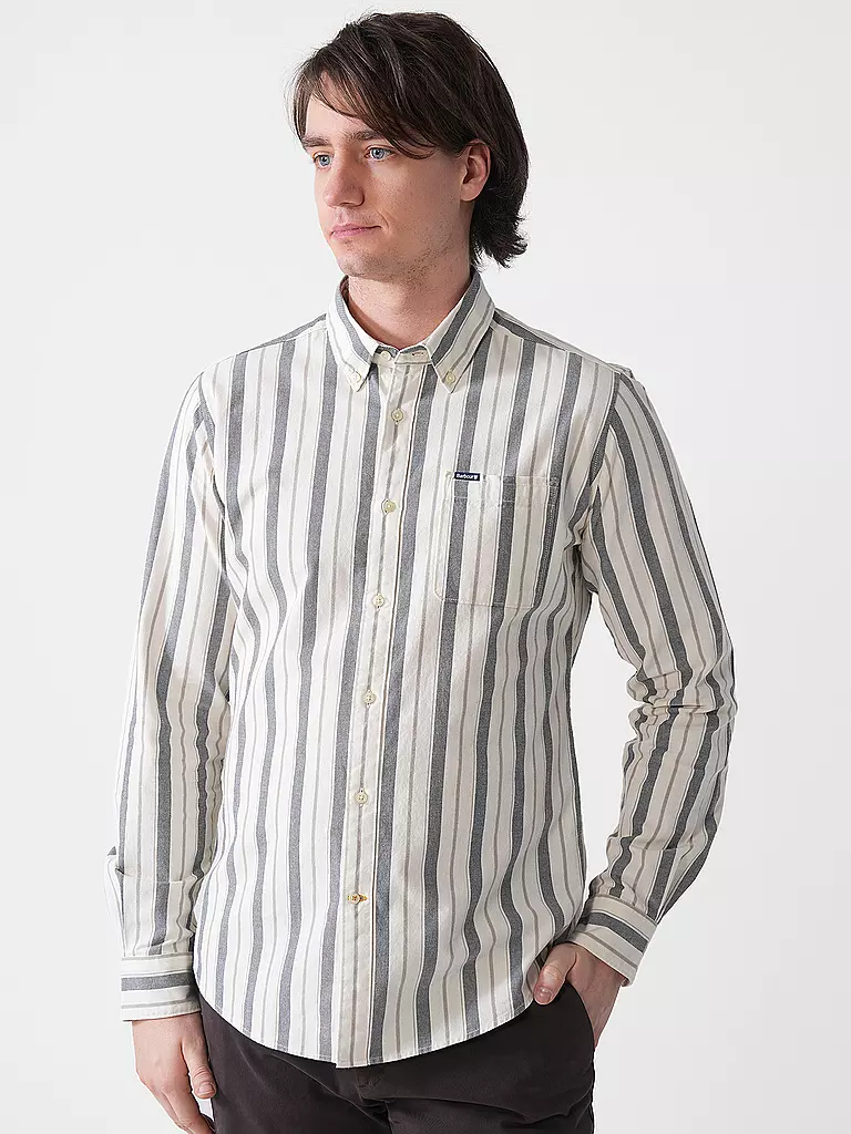 BARBOUR | Hemd Tailored Fit  | weiss