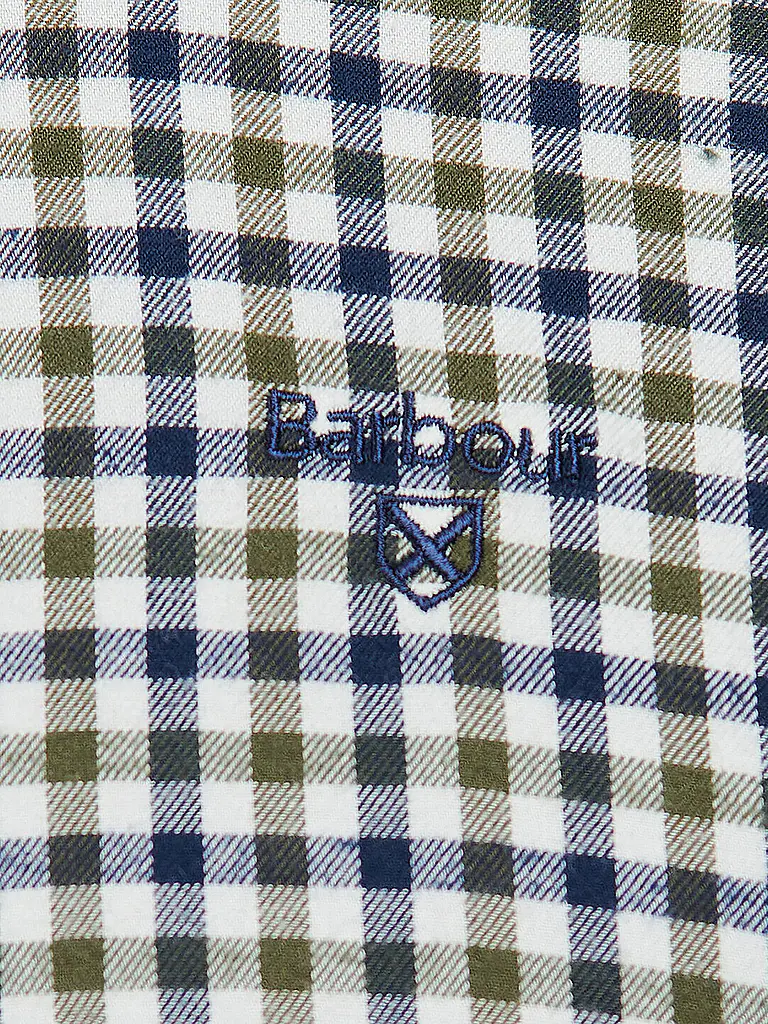 BARBOUR | Hemd Tailored Fit FINKLE | olive