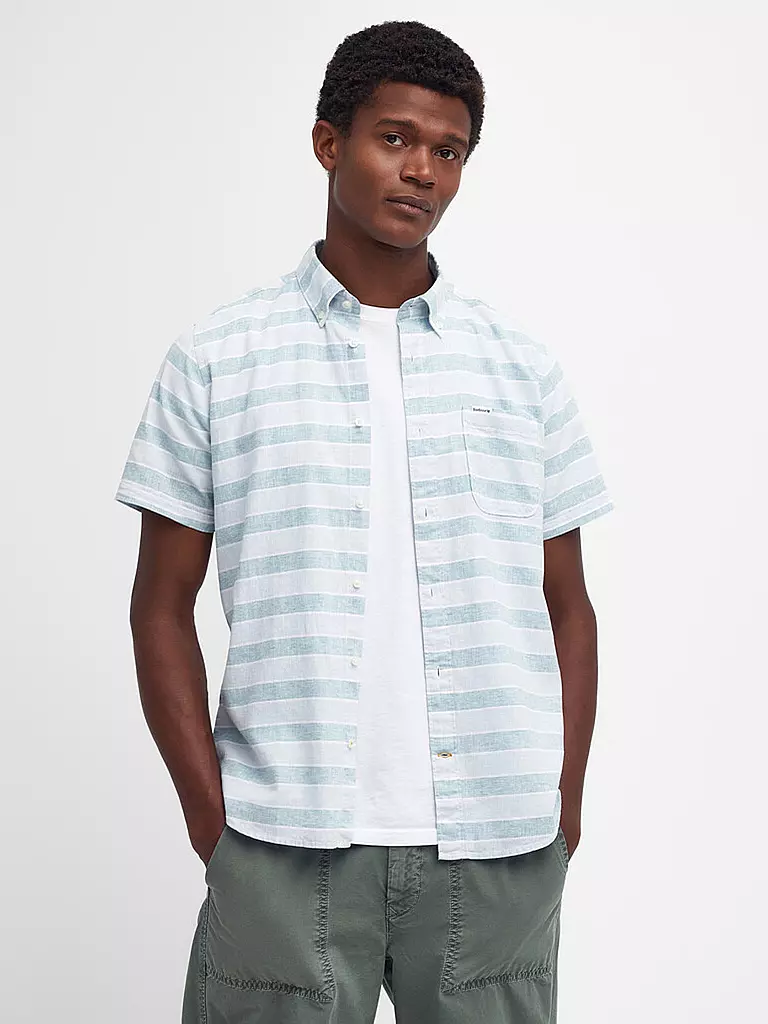 BARBOUR | Hemd Tailored Fit | mint
