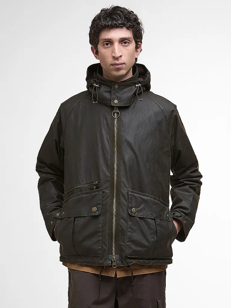 BARBOUR | Jacke BARDON WAX | olive