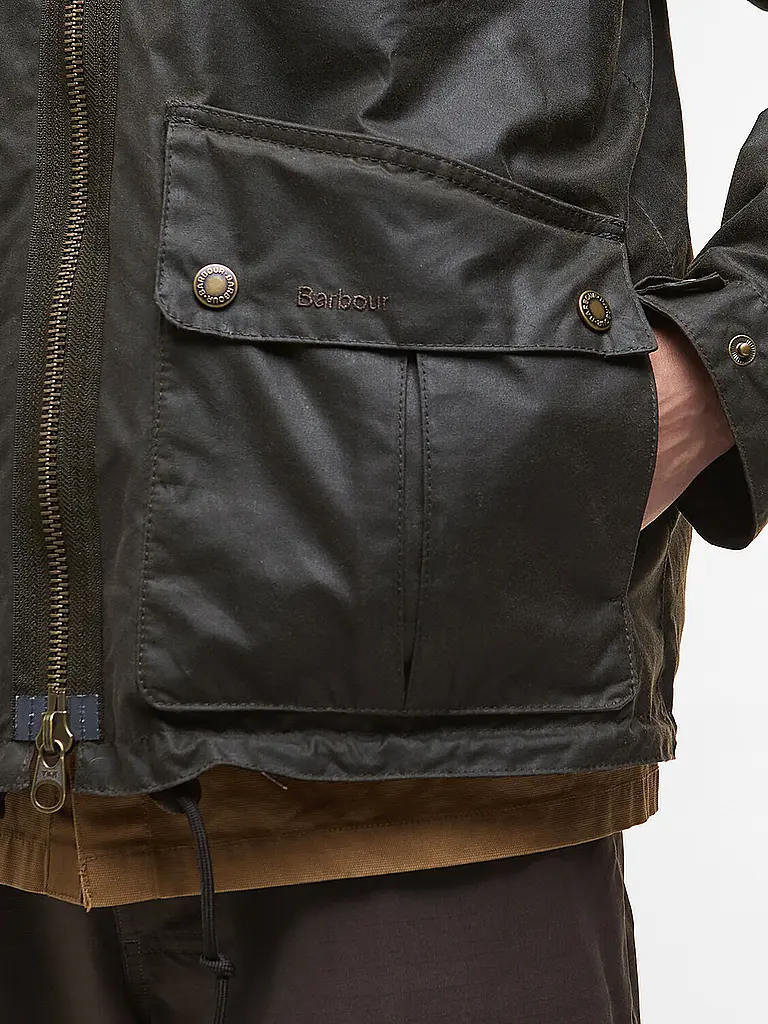 BARBOUR | Jacke BARDON WAX | olive