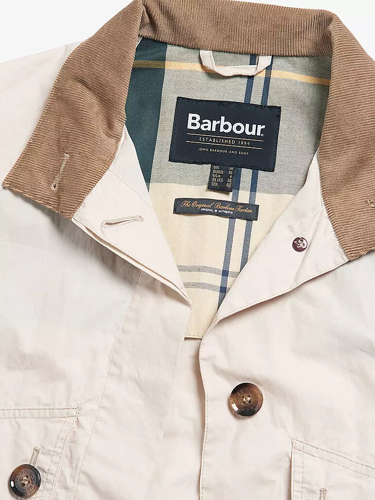 BARBOUR | Jacke CROWDON SHOWERPROOF | creme