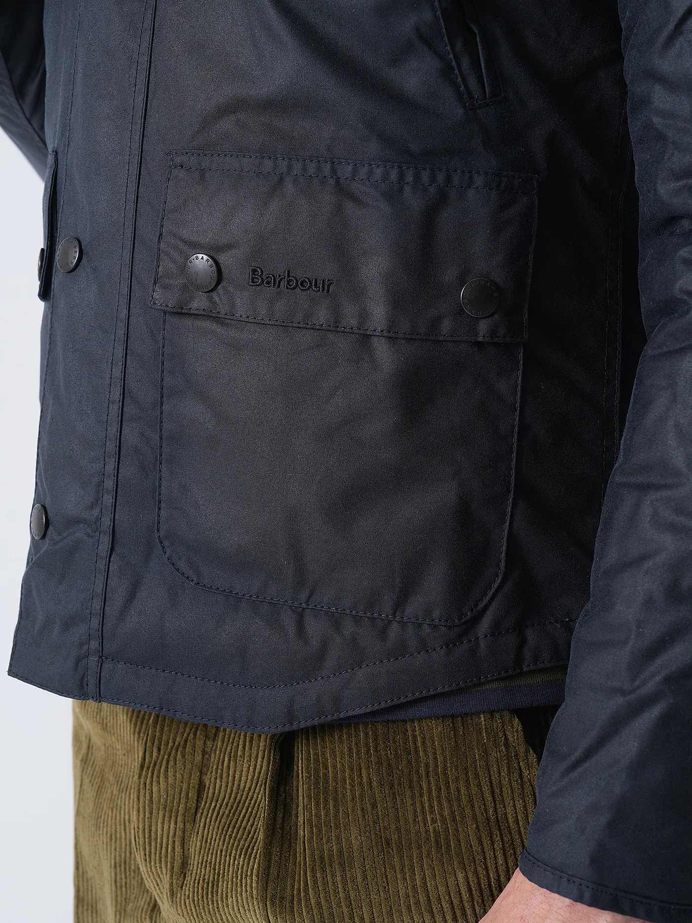BARBOUR | Jacke REELIN WAX | dunkelblau