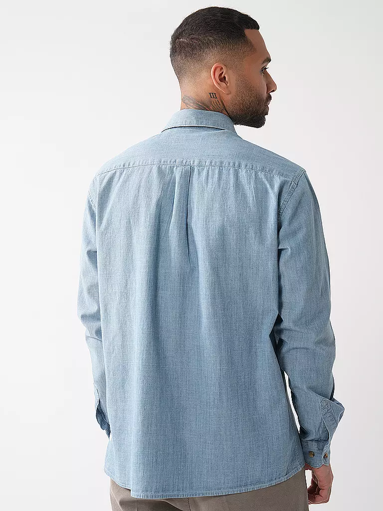 BARBOUR | Jeanshemd  | hellblau