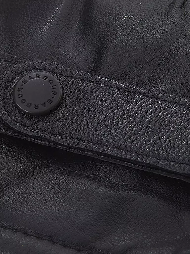 BARBOUR | Lederhandschuhe | schwarz