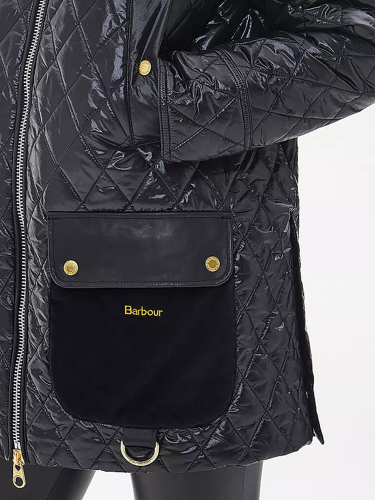 BARBOUR | Leichtsteppjacke CARLTON QUILT | schwarz