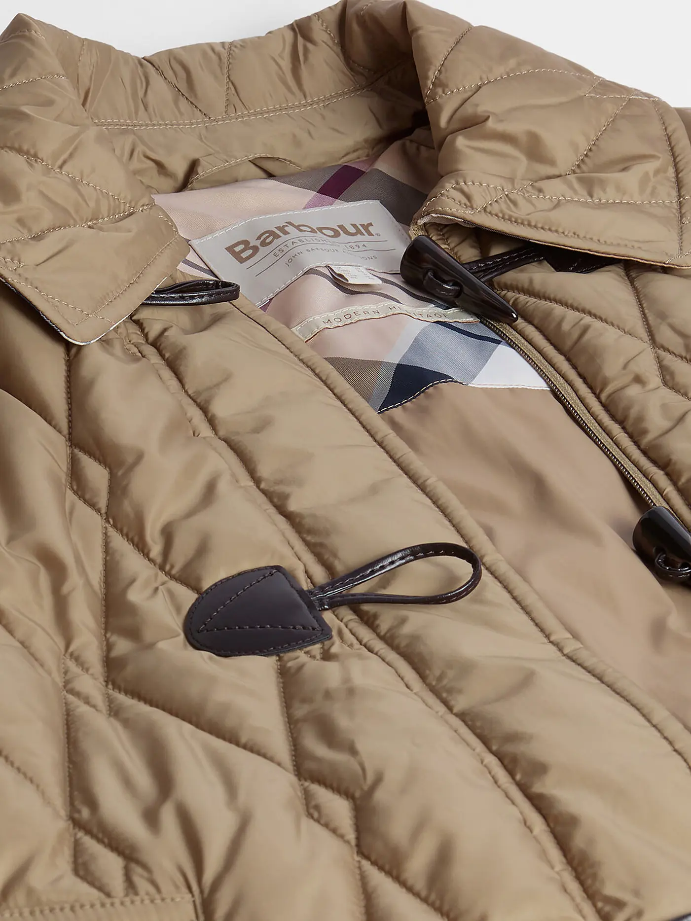 BARBOUR | Leichtsteppjacke COSETTE | beige