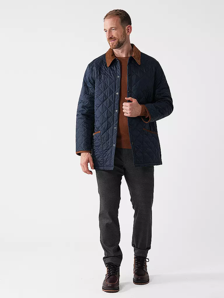BARBOUR | Leichtsteppjacke LIDDESDALE  | dunkelblau
