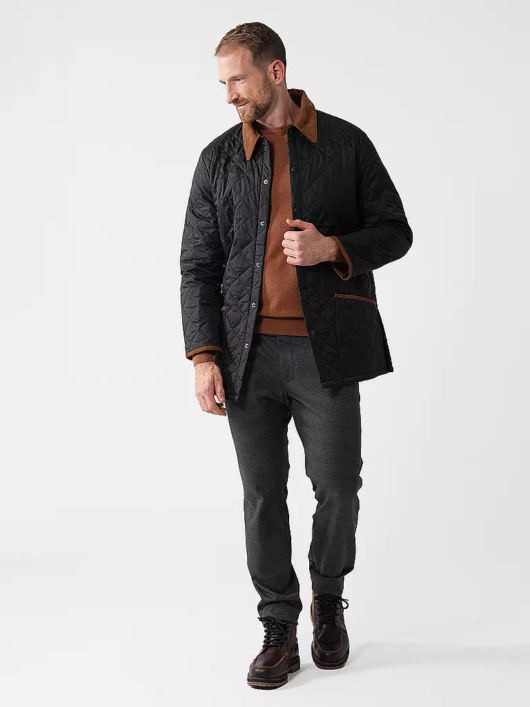 BARBOUR | Leichtsteppjacke LIDDESDALE  | schwarz