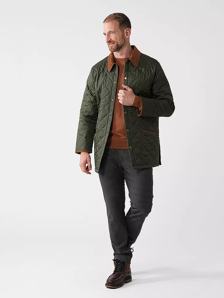 BARBOUR | Leichtsteppjacke LIDDESDALE  | olive