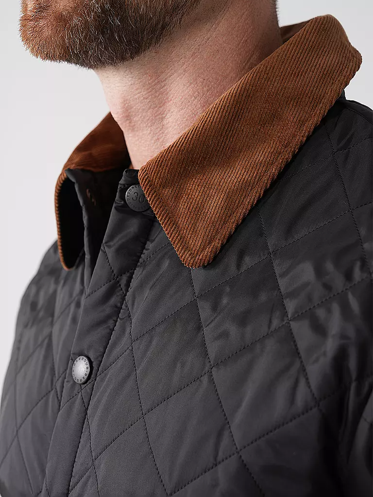 BARBOUR | Leichtsteppjacke LIDDESDALE  | schwarz