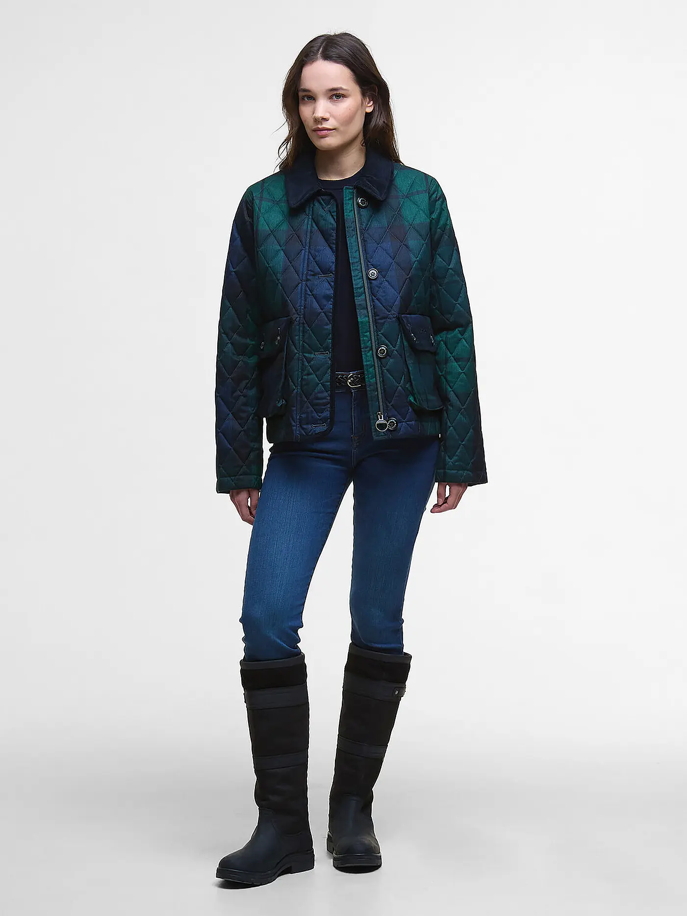 BARBOUR | Leichtsteppjacke LOUDON | dunkelblau