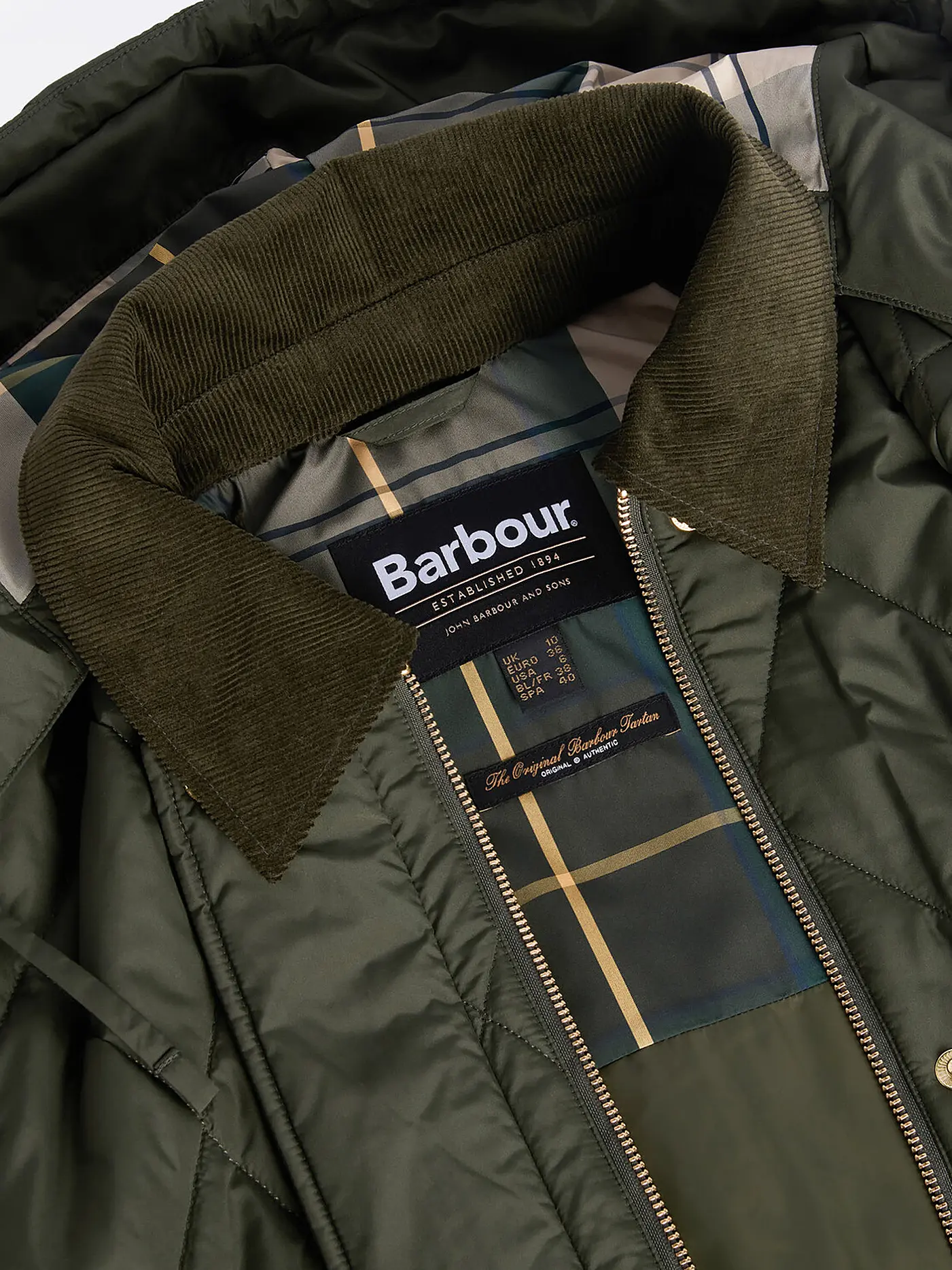 BARBOUR | Leichtsteppjacke MEREDITH | olive