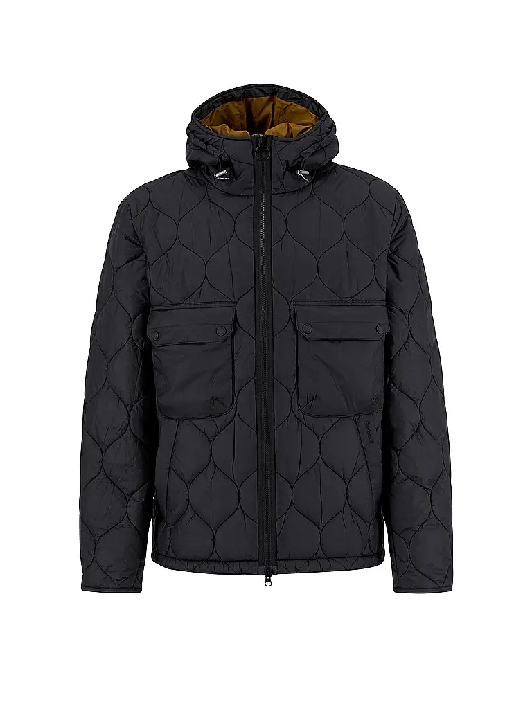 BARBOUR | Leichtsteppjacke RE-ENGINEERED | schwarz