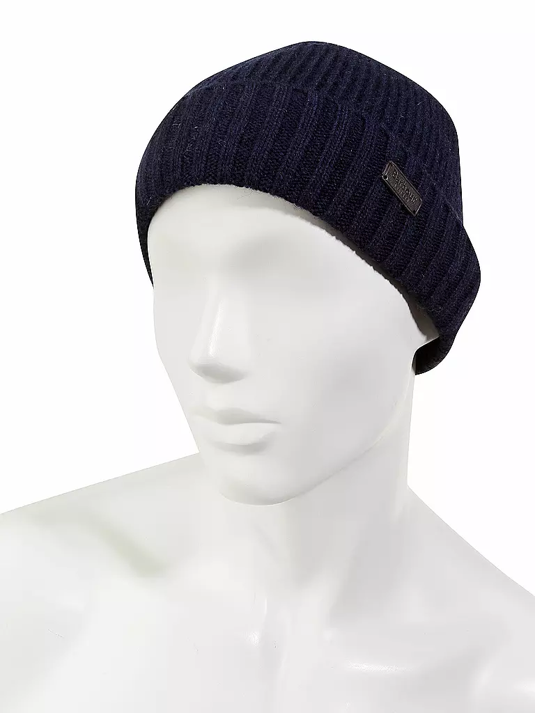 BARBOUR | Mütze - Beanie  | blau