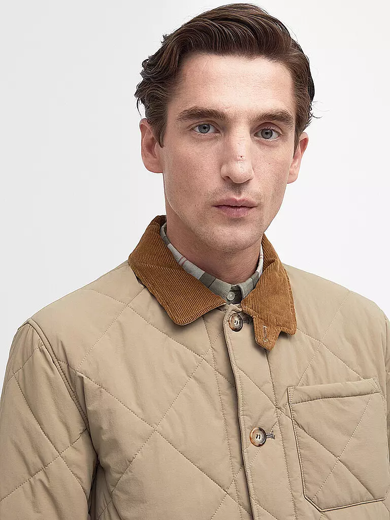 BARBOUR | Overshirt - Jacke CORBY | beige