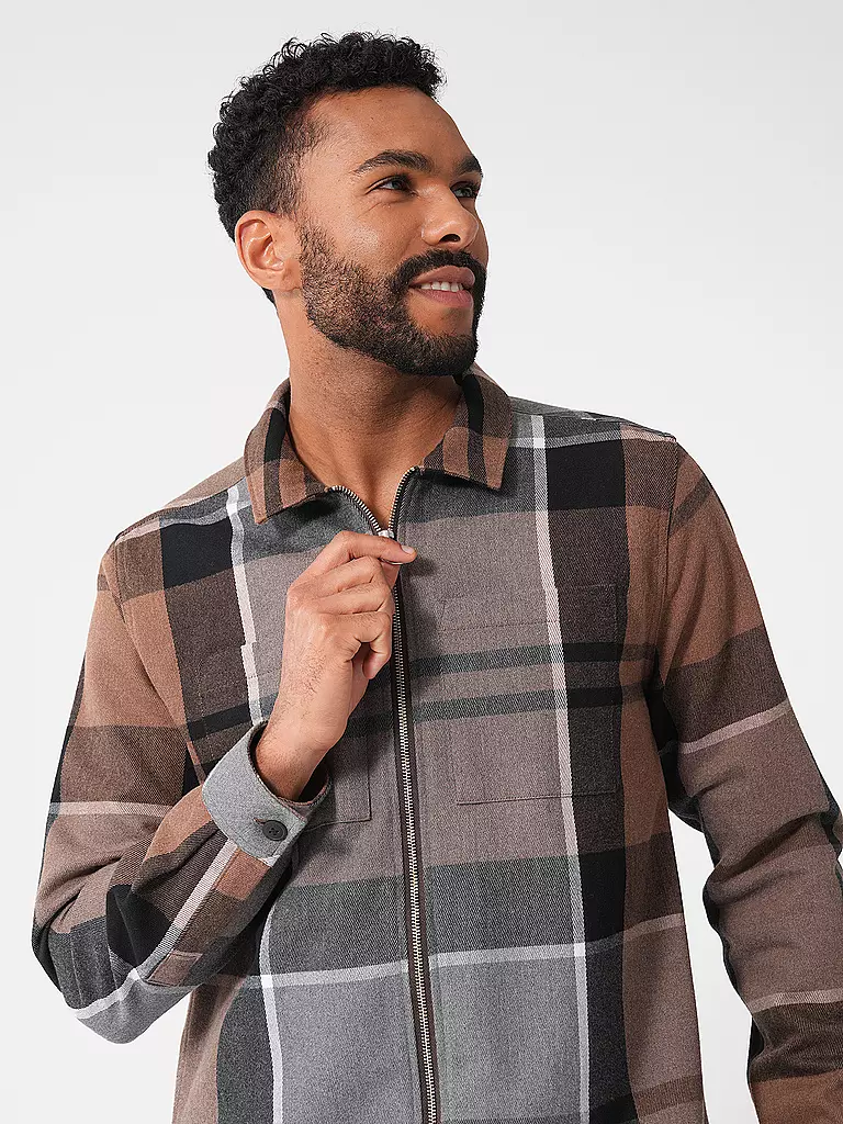 BARBOUR | Overshirt  | braun