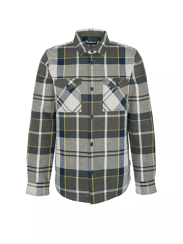 BARBOUR | Overshirt CANNICH | dunkelgrün