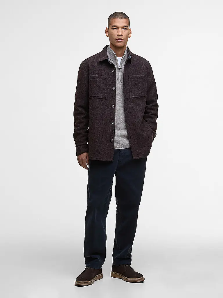 BARBOUR | Overshirt MARLOW | braun