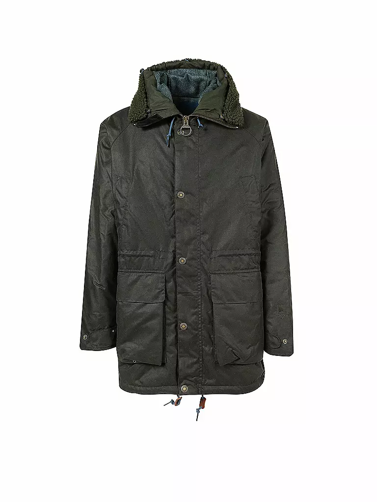 BARBOUR | Parka " Red North Sea "  | olive