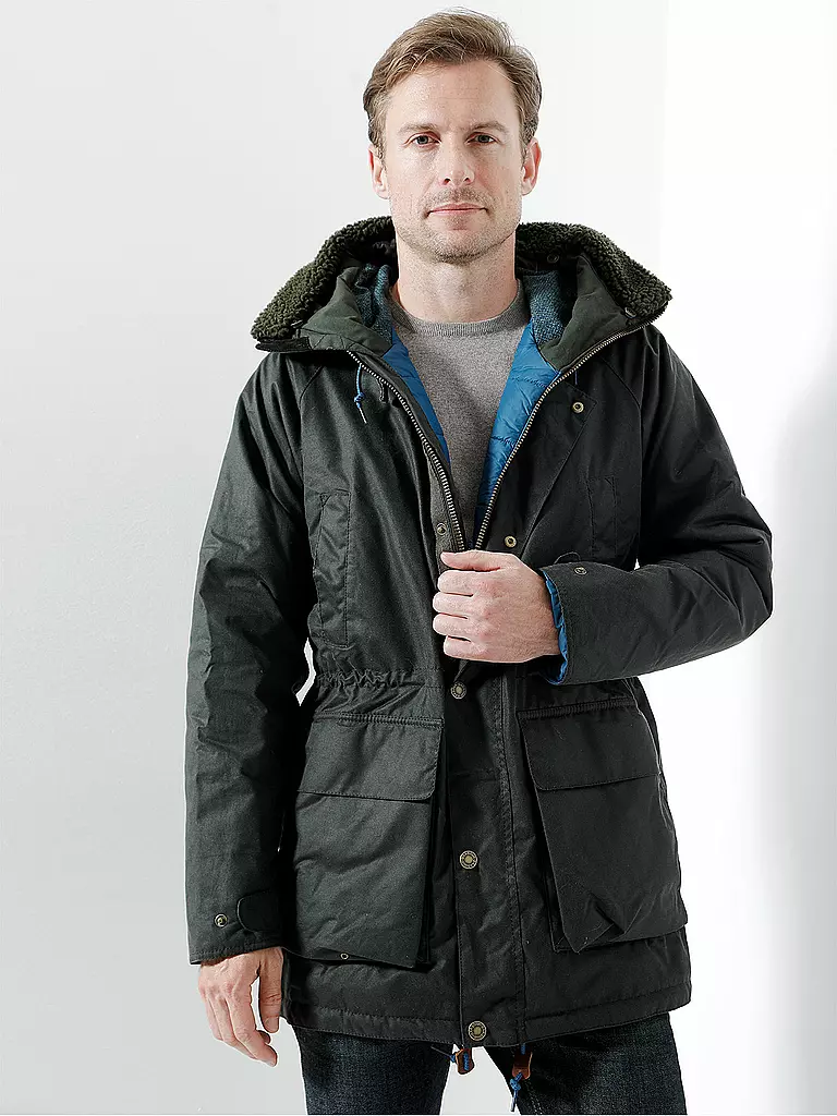 BARBOUR | Parka " Red North Sea "  | olive