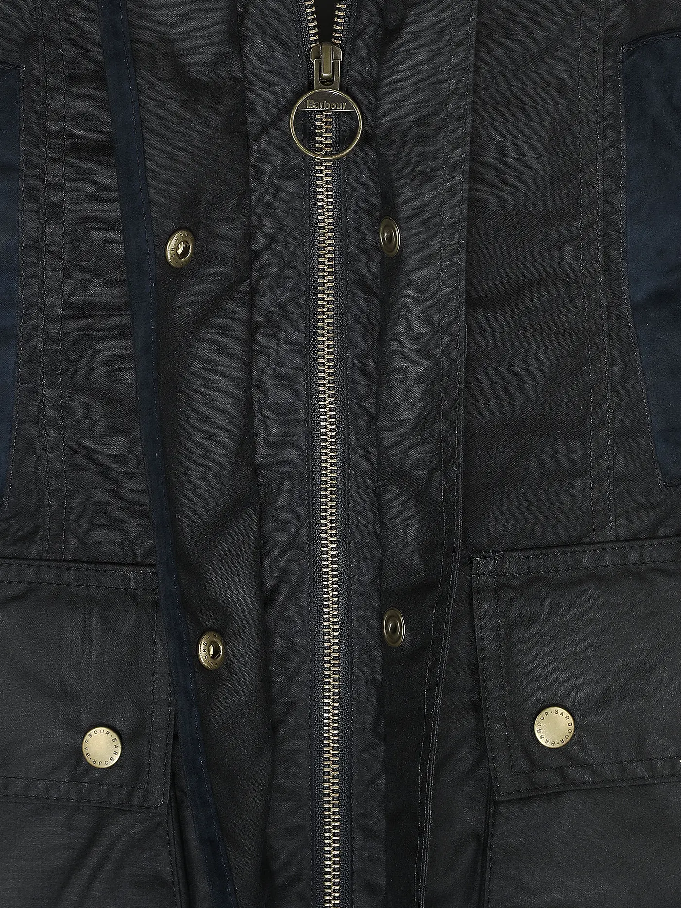 BARBOUR | Parka BOWER WAX | dunkelblau