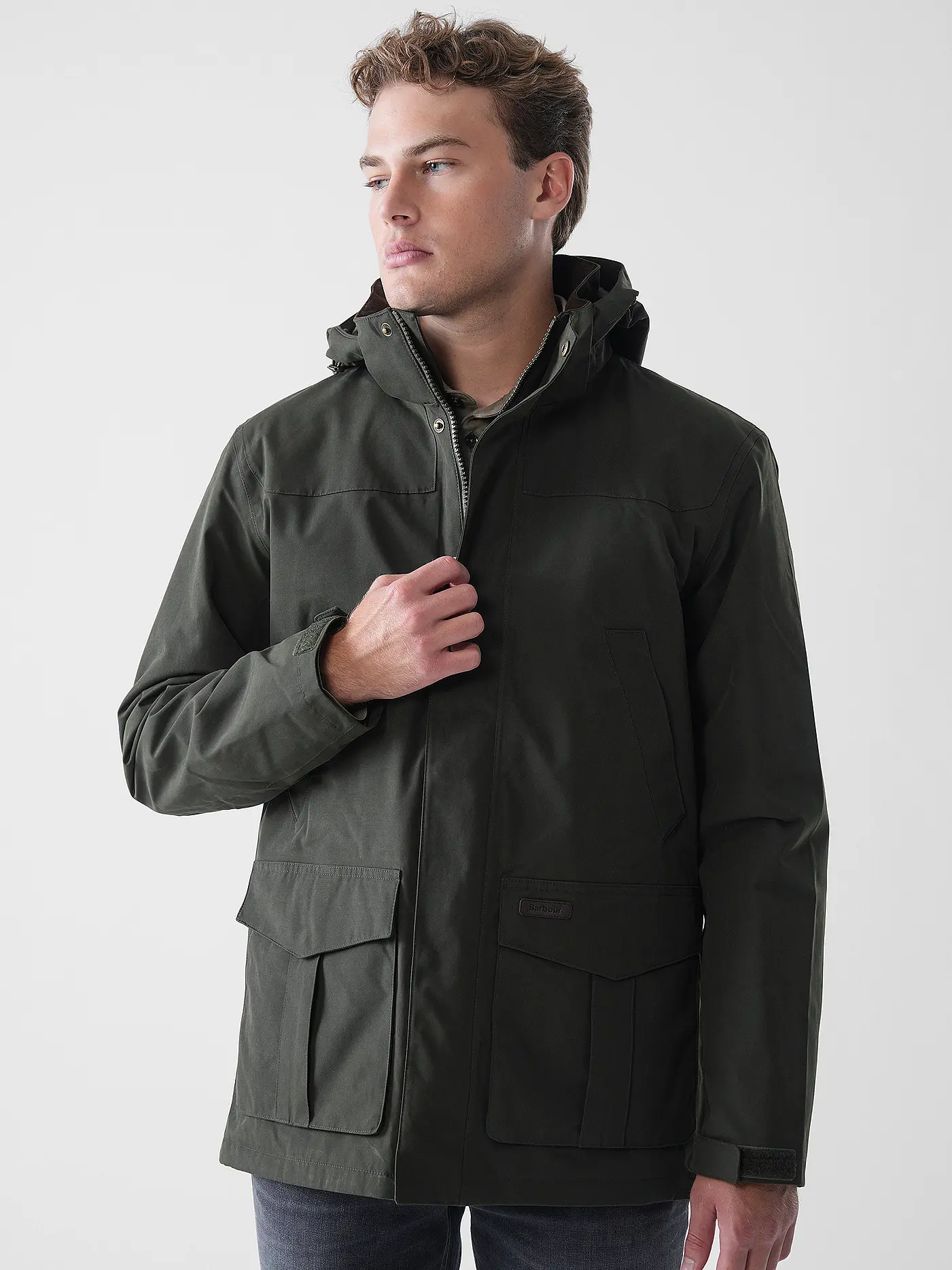 BARBOUR | Parka BROCKSTONE | olive