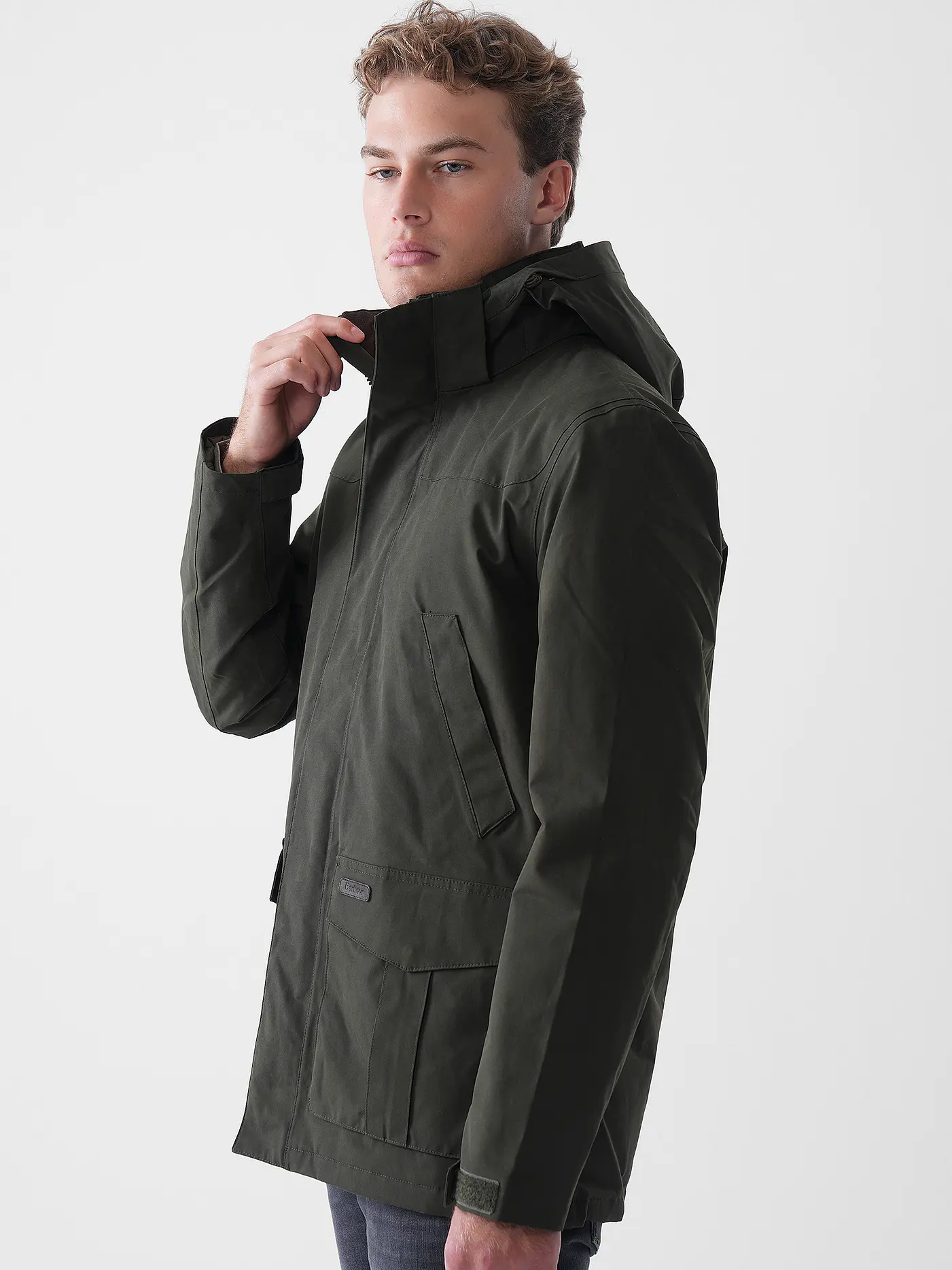 BARBOUR | Parka BROCKSTONE | olive