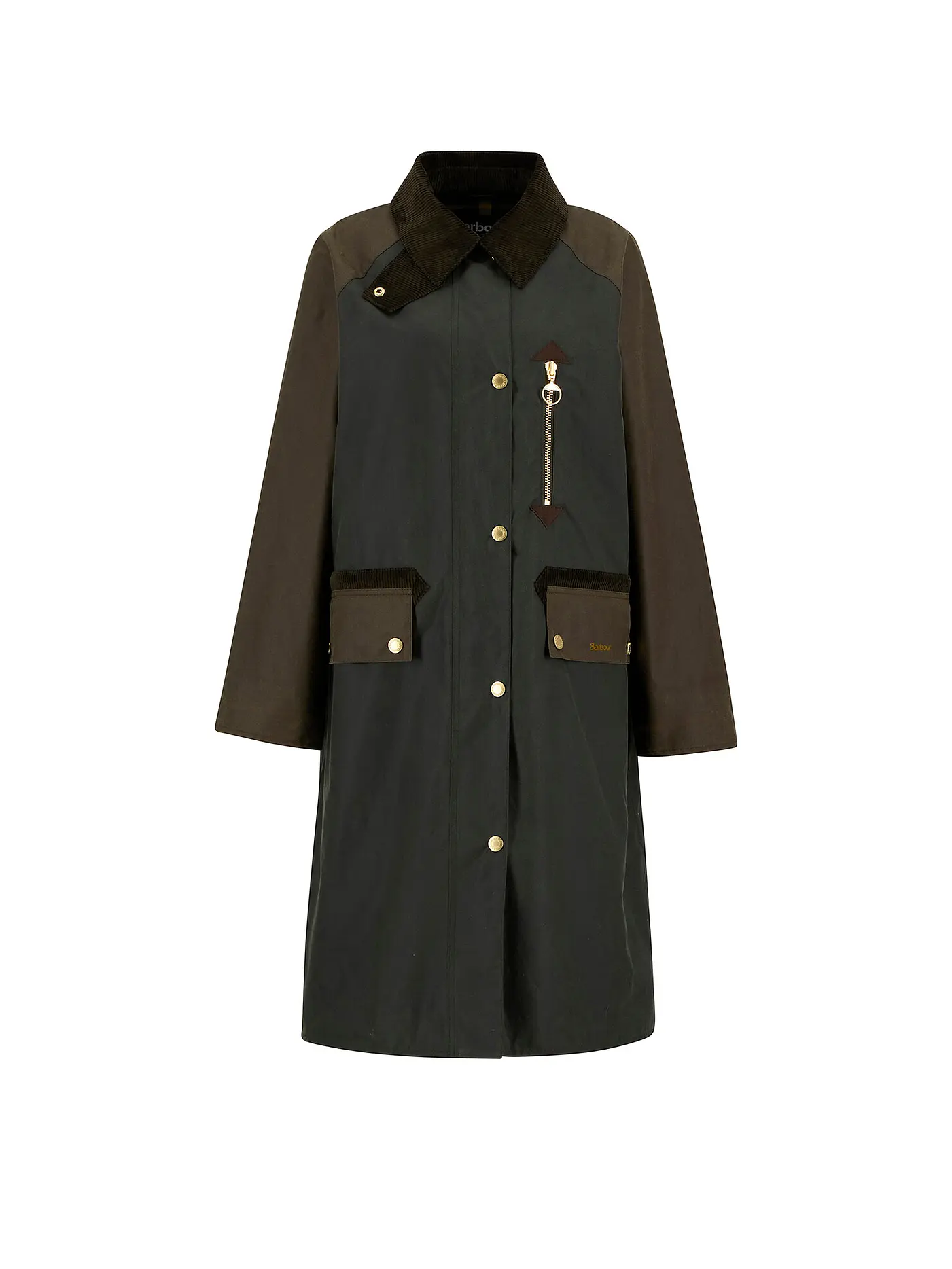BARBOUR | Parka EVETTE WAX | olive