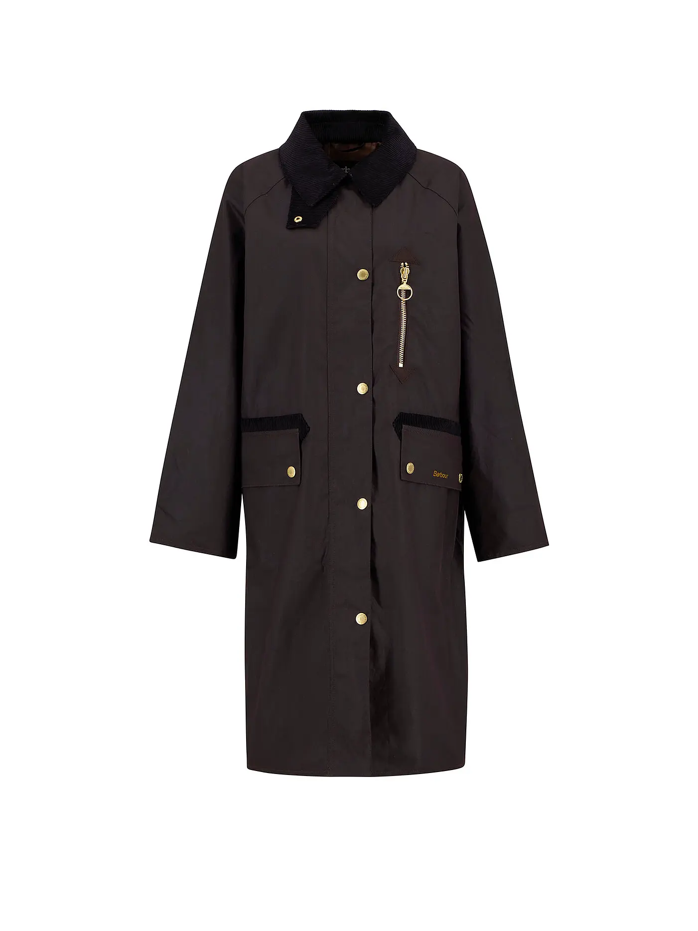 BARBOUR | Parka EVETTE WAX | braun
