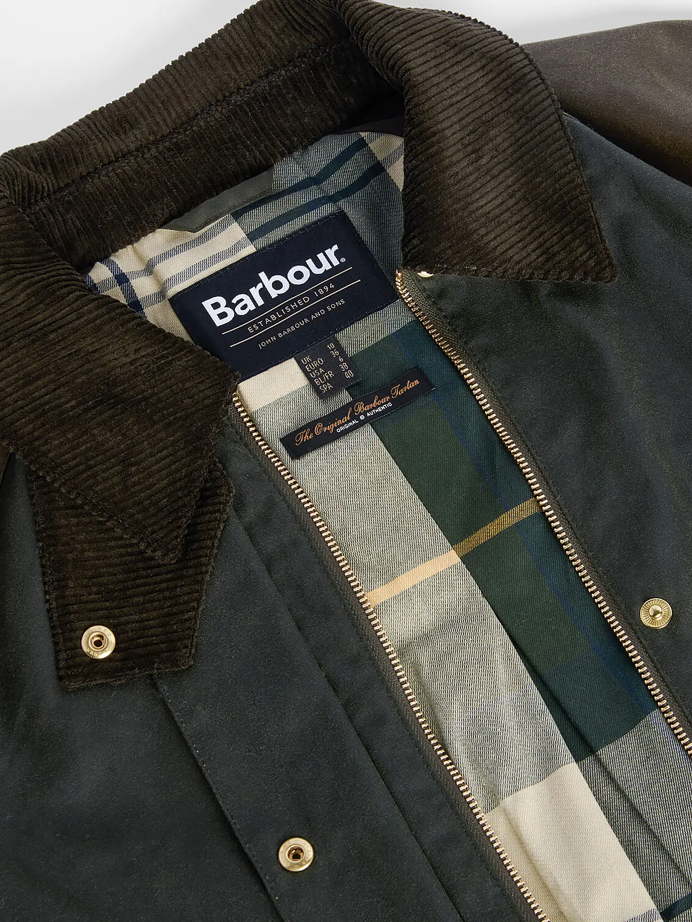 BARBOUR | Parka EVETTE WAX | olive