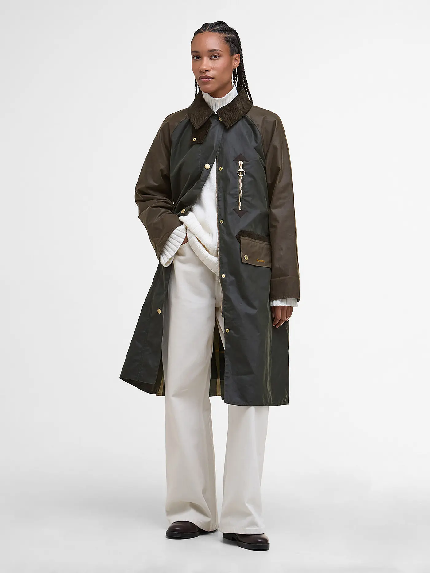 BARBOUR | Parka EVETTE WAX | olive