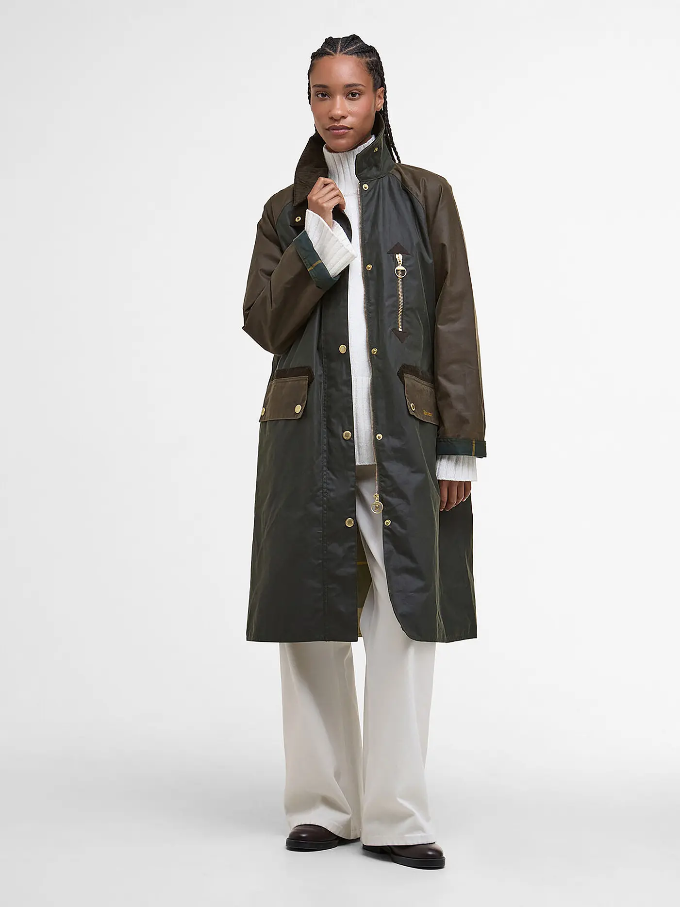 BARBOUR | Parka EVETTE WAX | olive