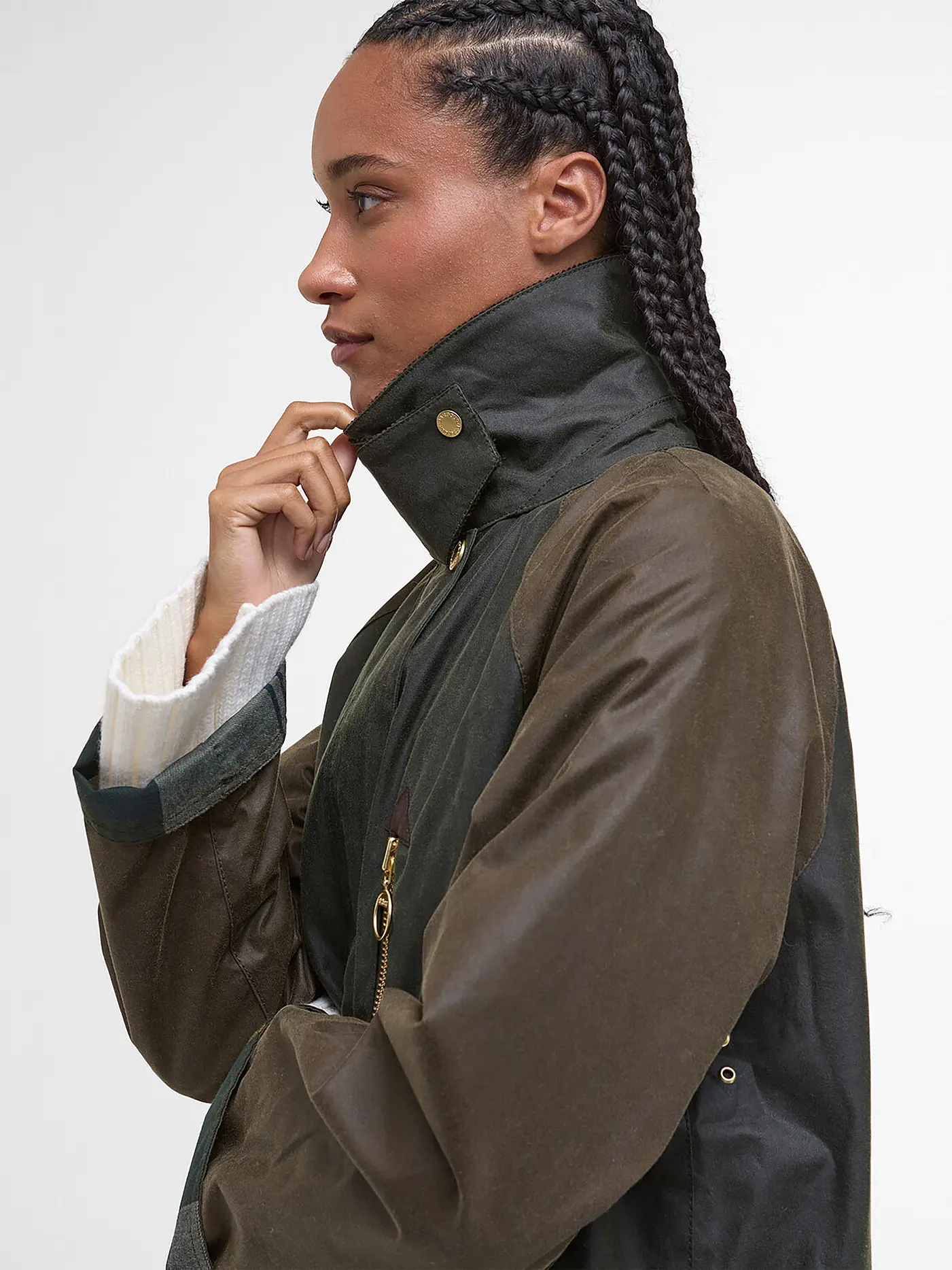 BARBOUR | Parka EVETTE WAX | olive