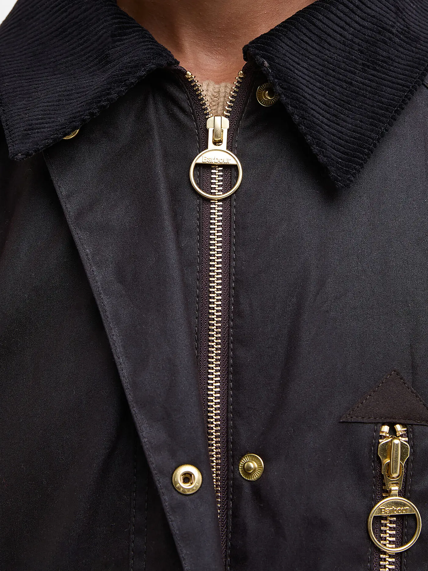 BARBOUR | Parka EVETTE WAX | braun